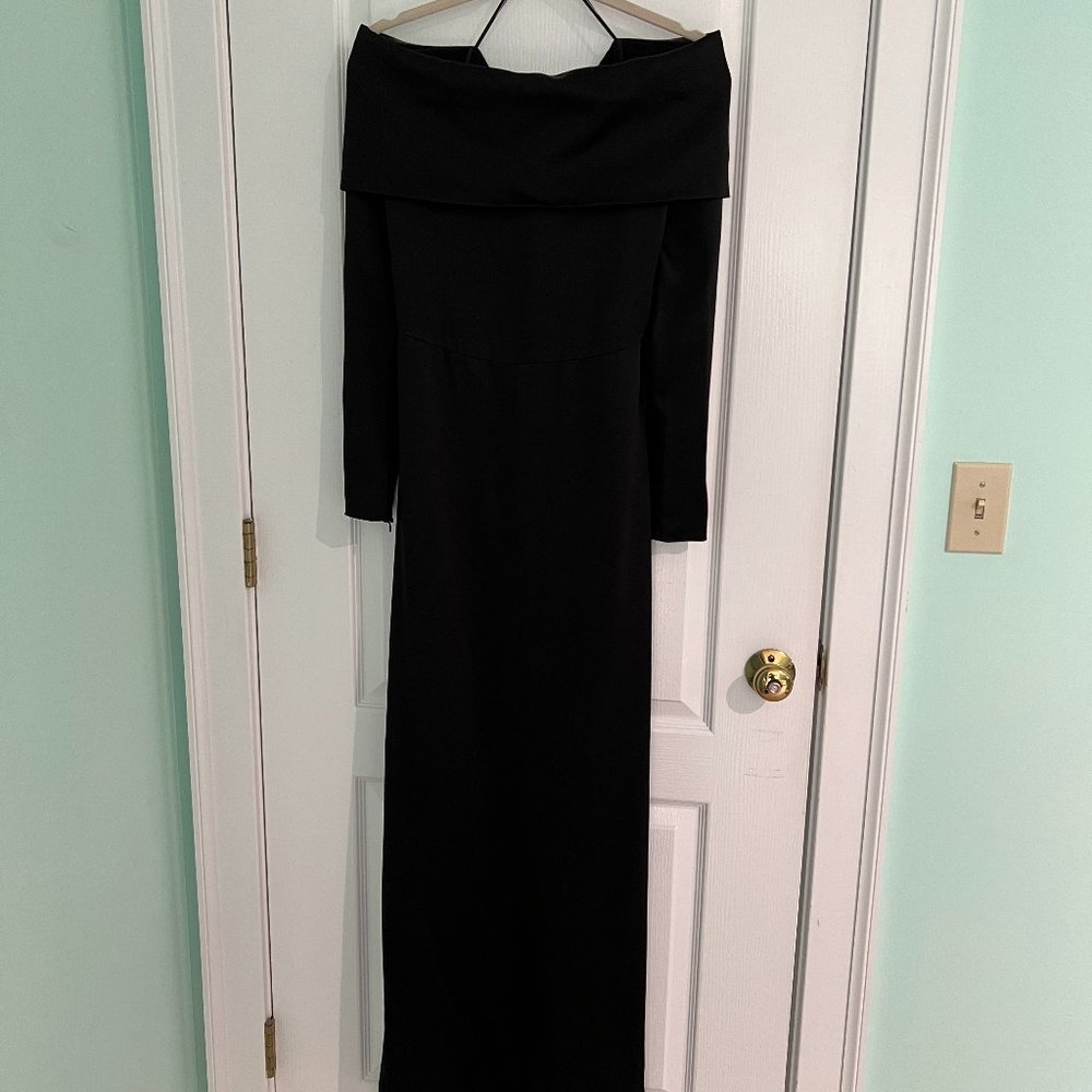 Theory Elegant Maxi Off the Shoulder Dress Gown (NWT) - Picture 4 of 11